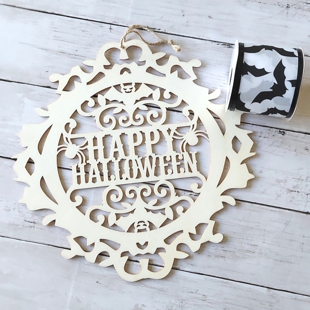 Halloween Wreath Supplies